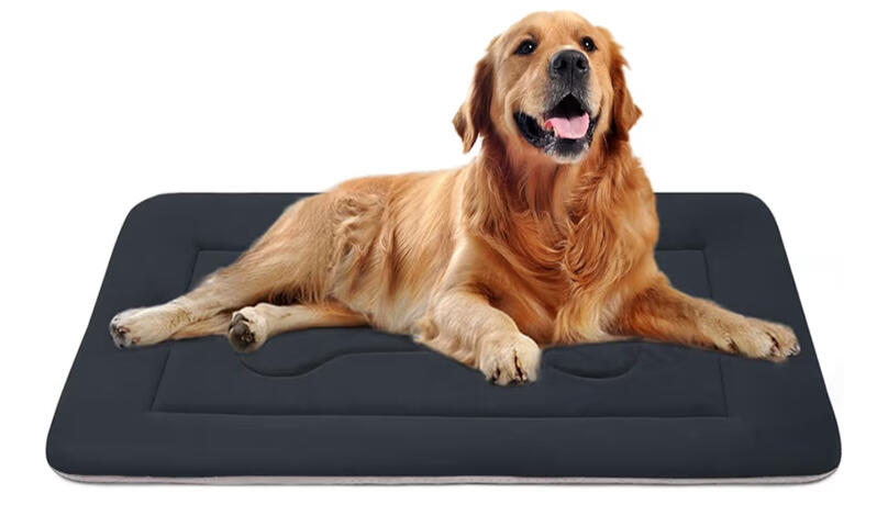 Crate pad for comfortable dog kennels