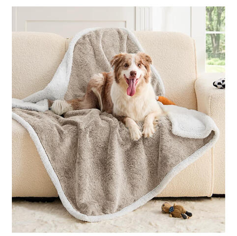 Soft dog blanket for sleeping dogs