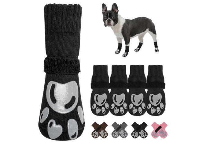 Dog shoes for hot and cold weather walks