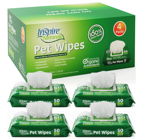 Dog wipes for easy grooming